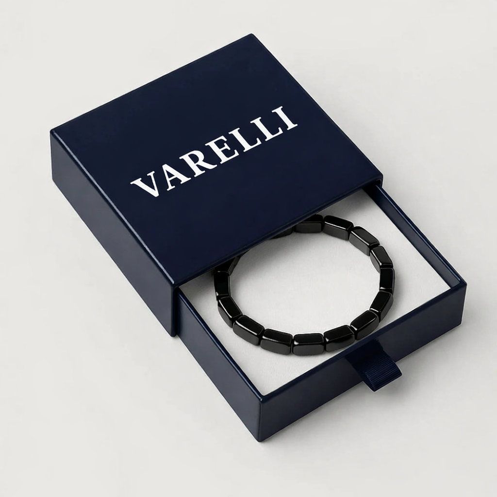 VARELLI® — PULSERA DE HEMATITA