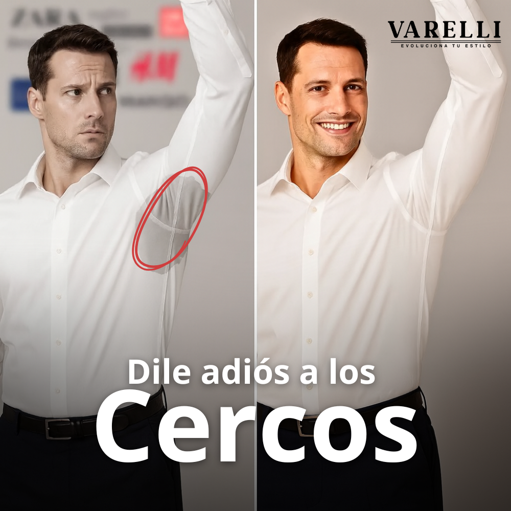 Camisa Antirrugas de Corte Ajustado