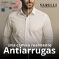 Camisa Antirrugas de Corte Ajustado