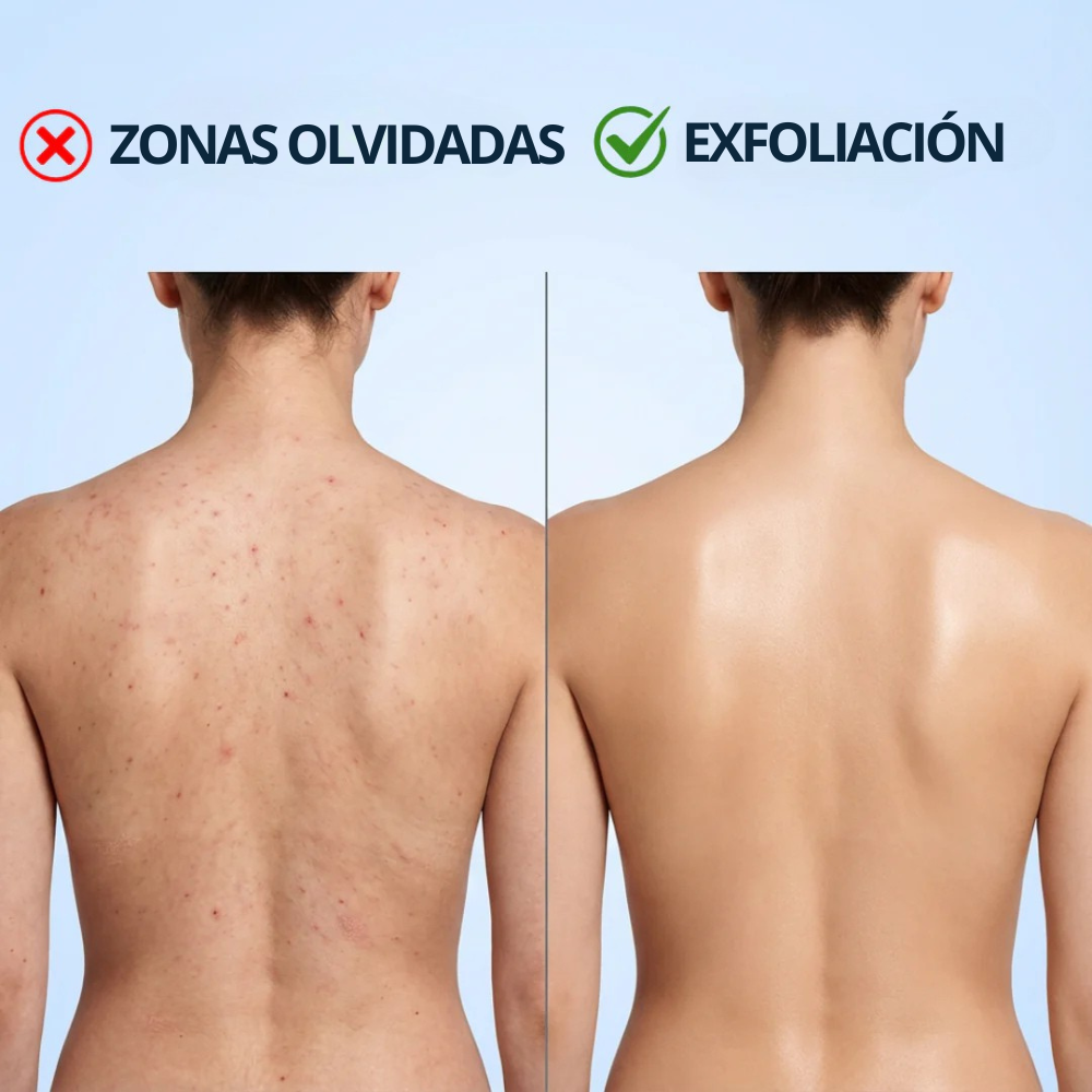 Toalla de ducha exfoliante antibacteriana